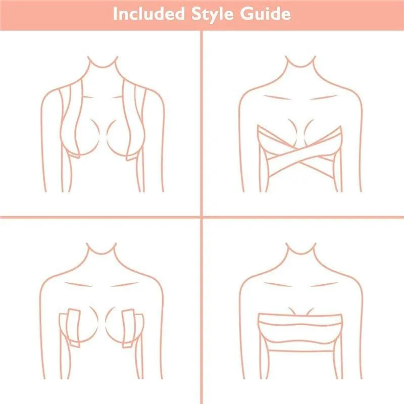 5M Body Invisible Bra Women's Boobs Tape Nipple Cover DIY Breast Lift Tape