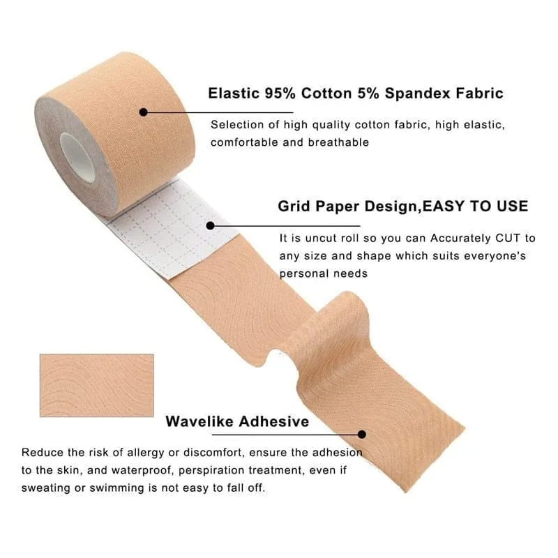 5M Body Invisible Bra Women's Boobs Tape Nipple Cover DIY Breast Lift Tape