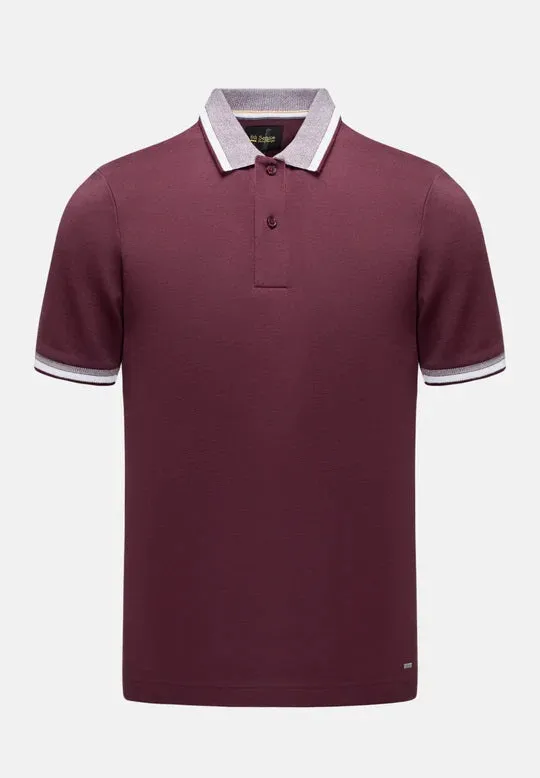 6th Sense Cloud Polo Shirt - Wine