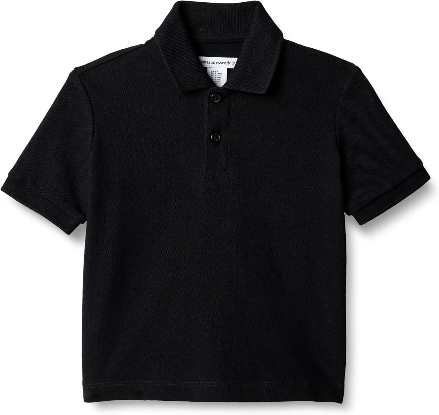 Amazon Essentials Boys and Toddlers' Cotton Spandex Pique Polo Shirt