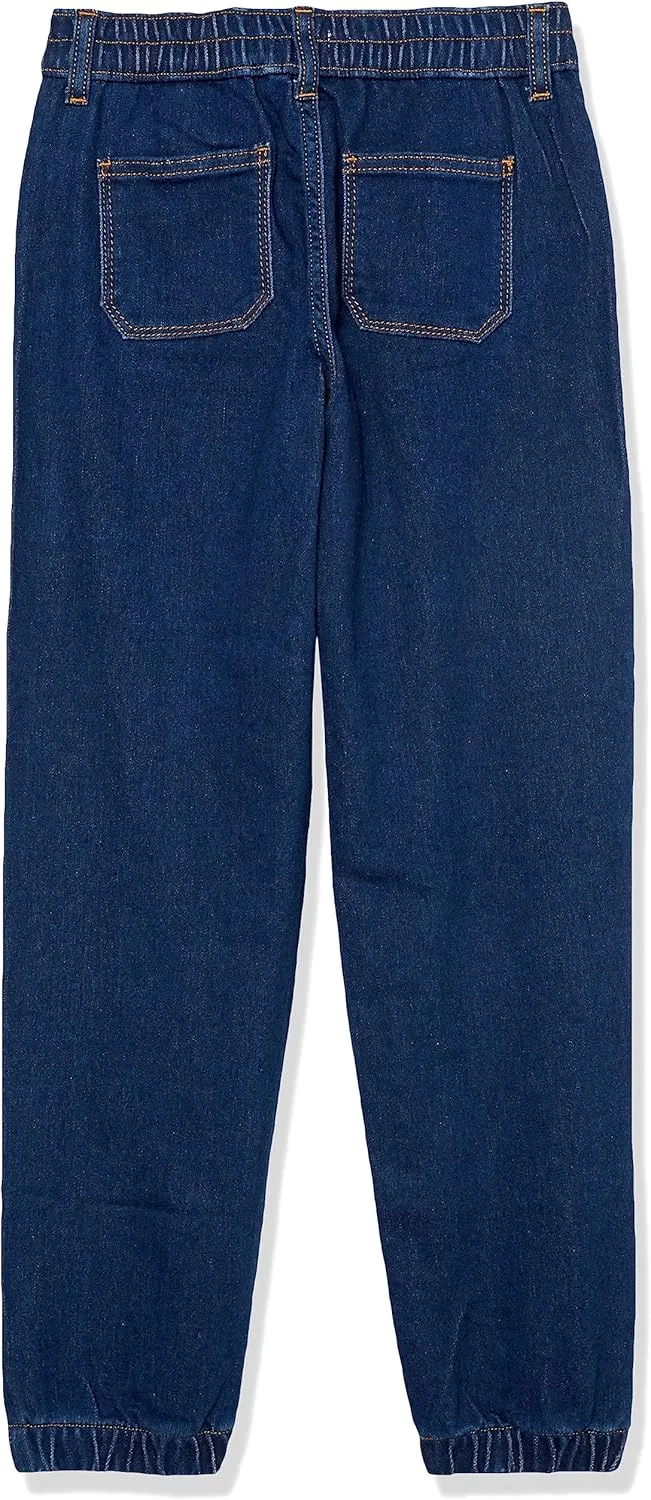 Amazon Essentials Toddler Boy Pants, Pull-On Jean Joggers
