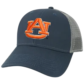 Auburn Tigers Navy/Dark Grey Lo-Pro Snapback Adjustable Trucker Hat
