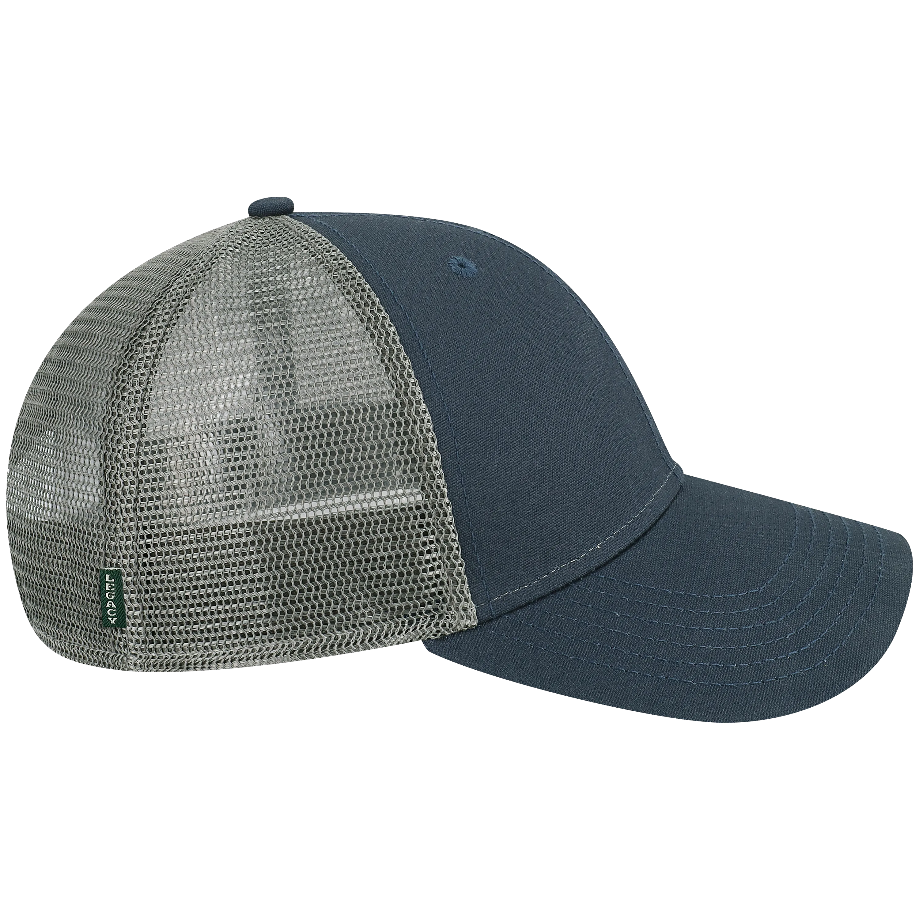 Auburn Tigers Navy/Dark Grey Lo-Pro Snapback Adjustable Trucker Hat