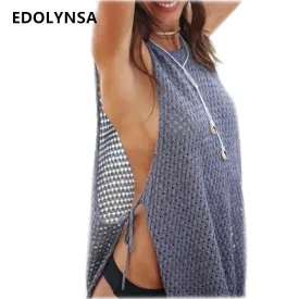 BANDAGE KNITTED COVER UP