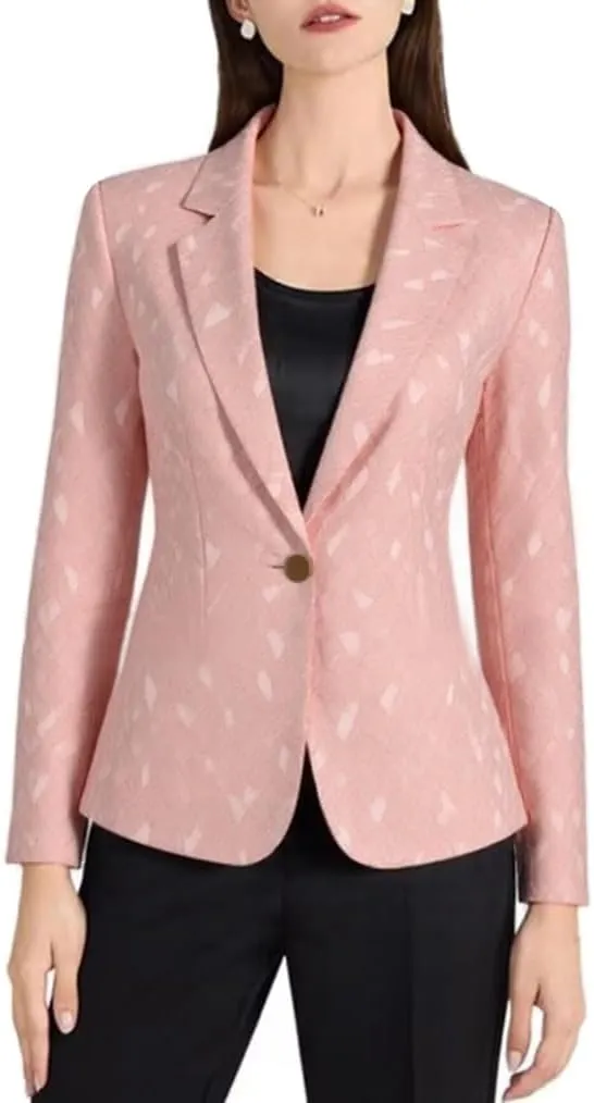 Beninos Womens 3/4 Sleeve Lightweight Office Work Suit Jacket Blazer