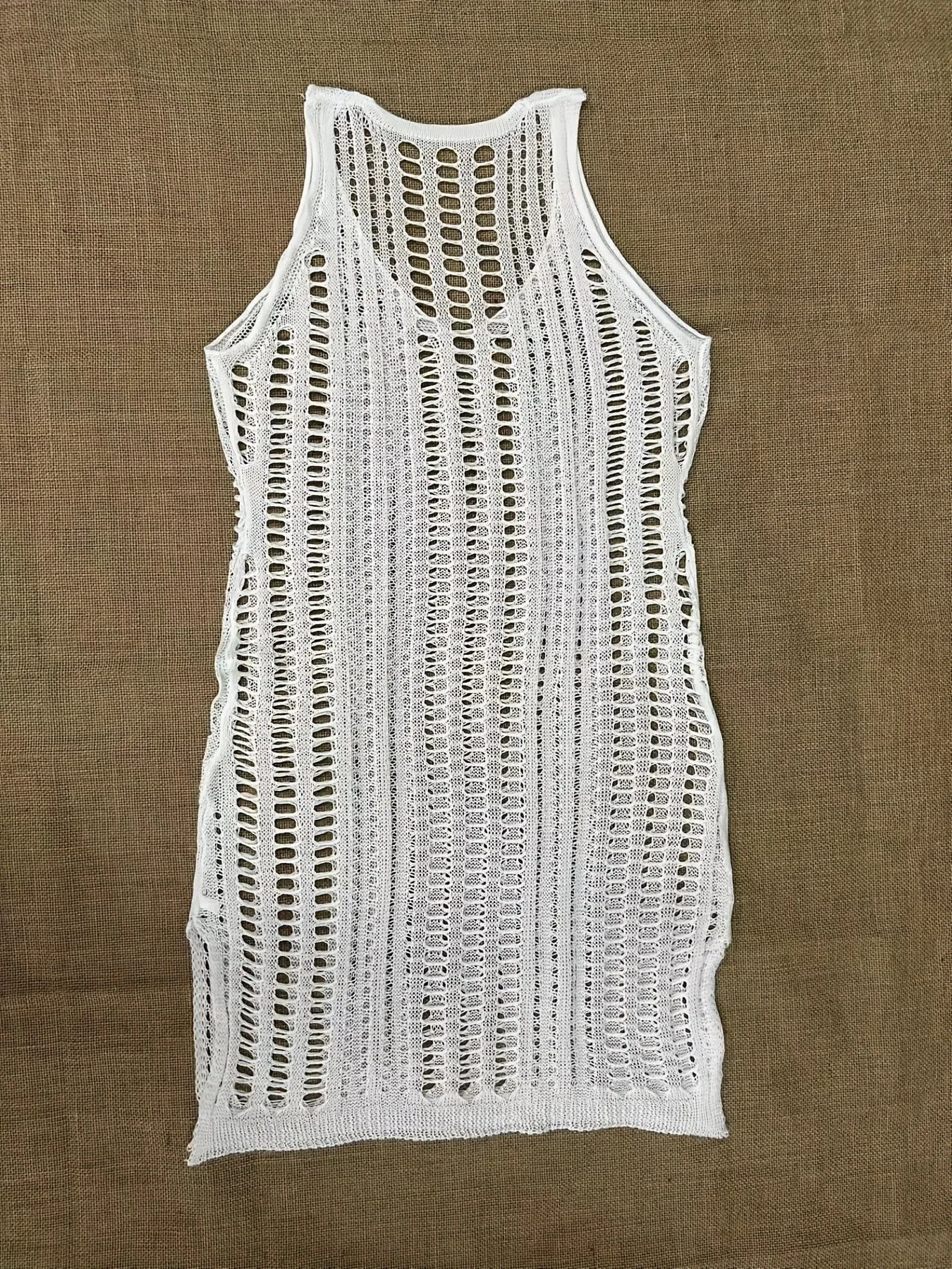 Bohemian Knitted Beach Cover-Up