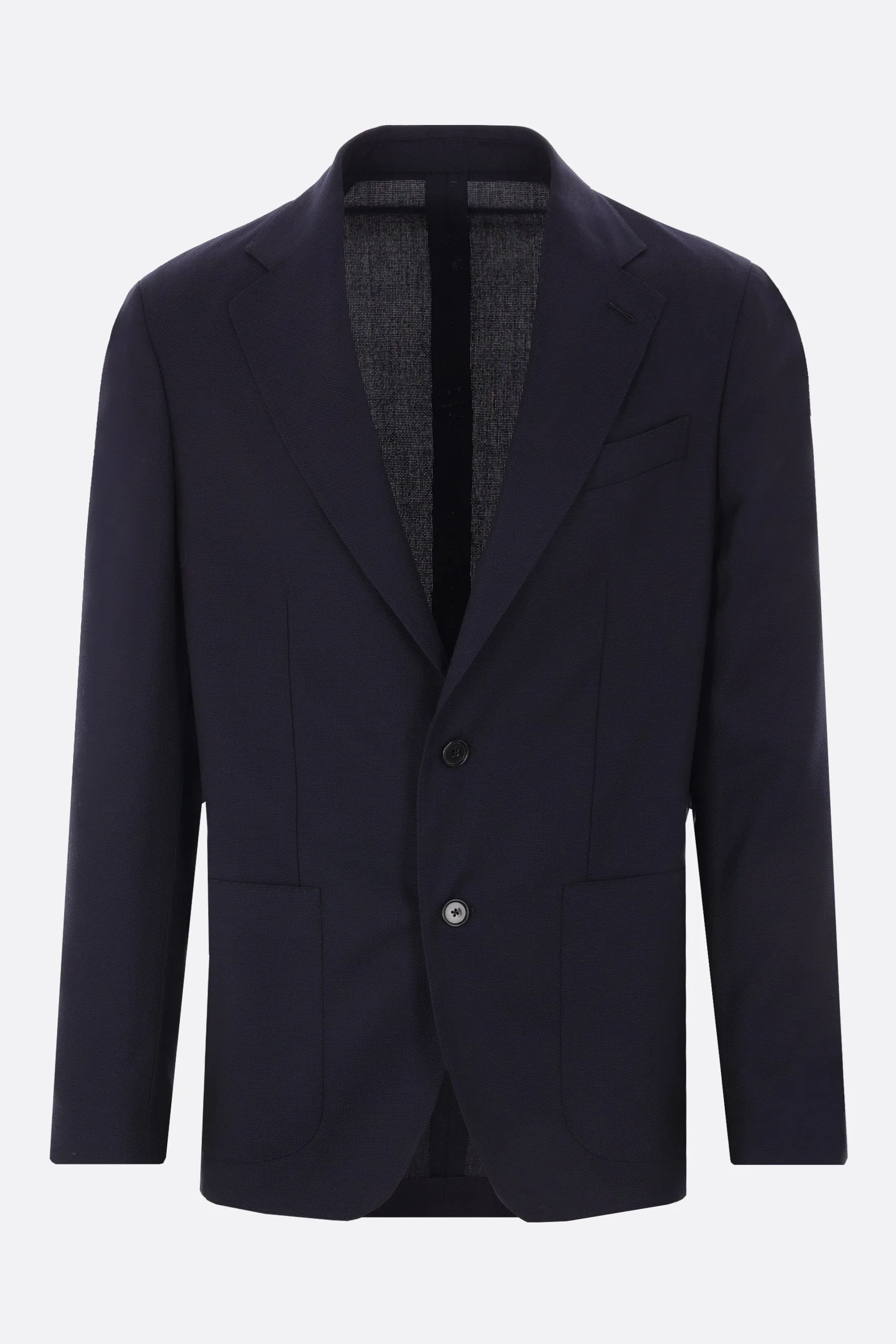 Butterfly Wool Single-Breasted Jacket