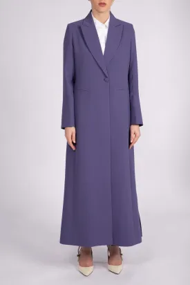 Chic purple full length blazer and trousers suit DC2007
