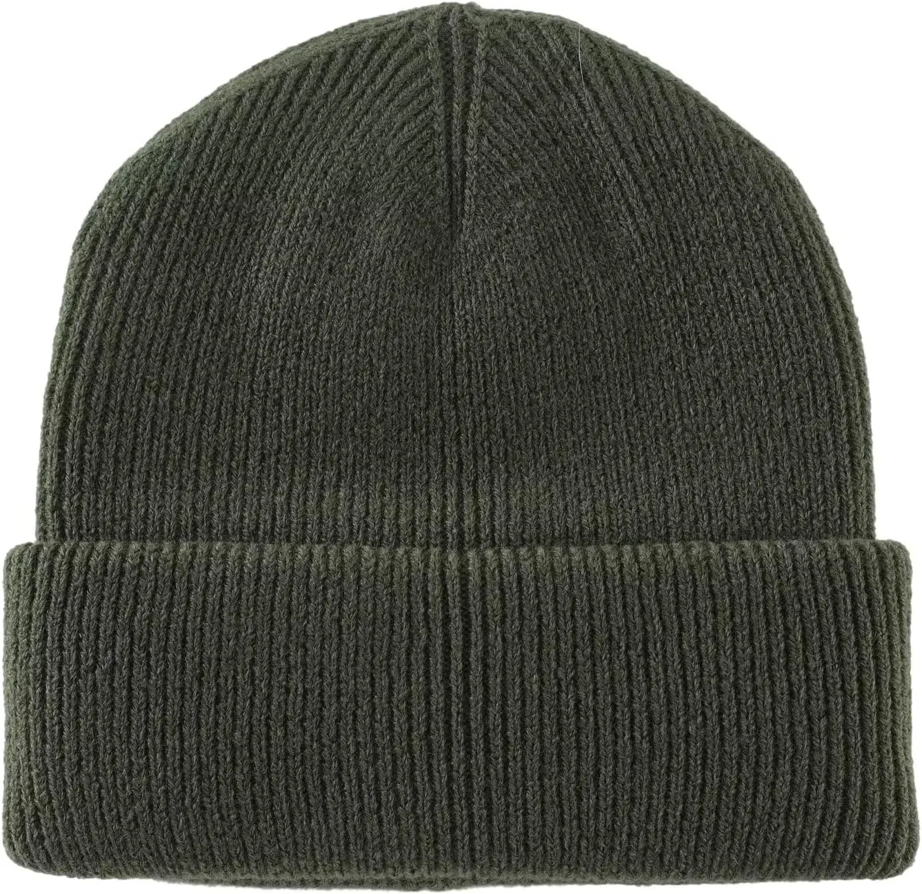 Connectyle Men's Cuffed Beanie Hat Thick Knitted Winter Hat Acrylic Warm Stocking Skull Caps