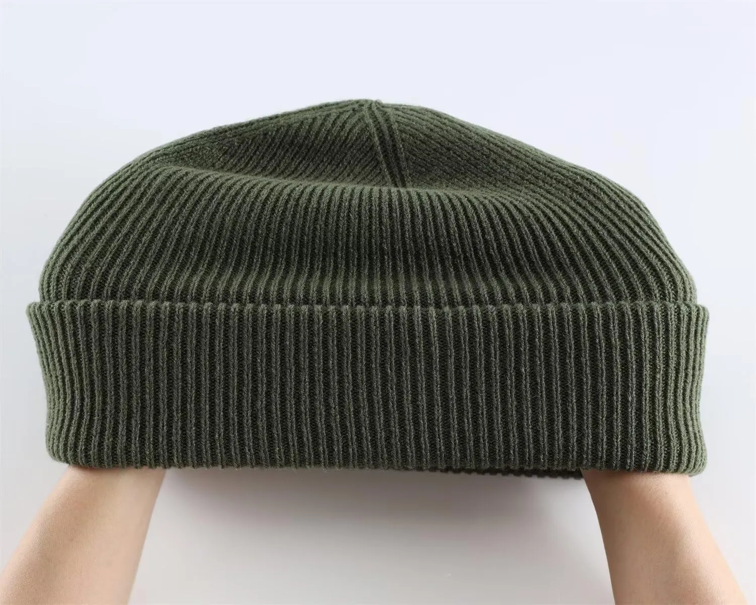 Connectyle Men's Cuffed Beanie Hat Thick Knitted Winter Hat Acrylic Warm Stocking Skull Caps