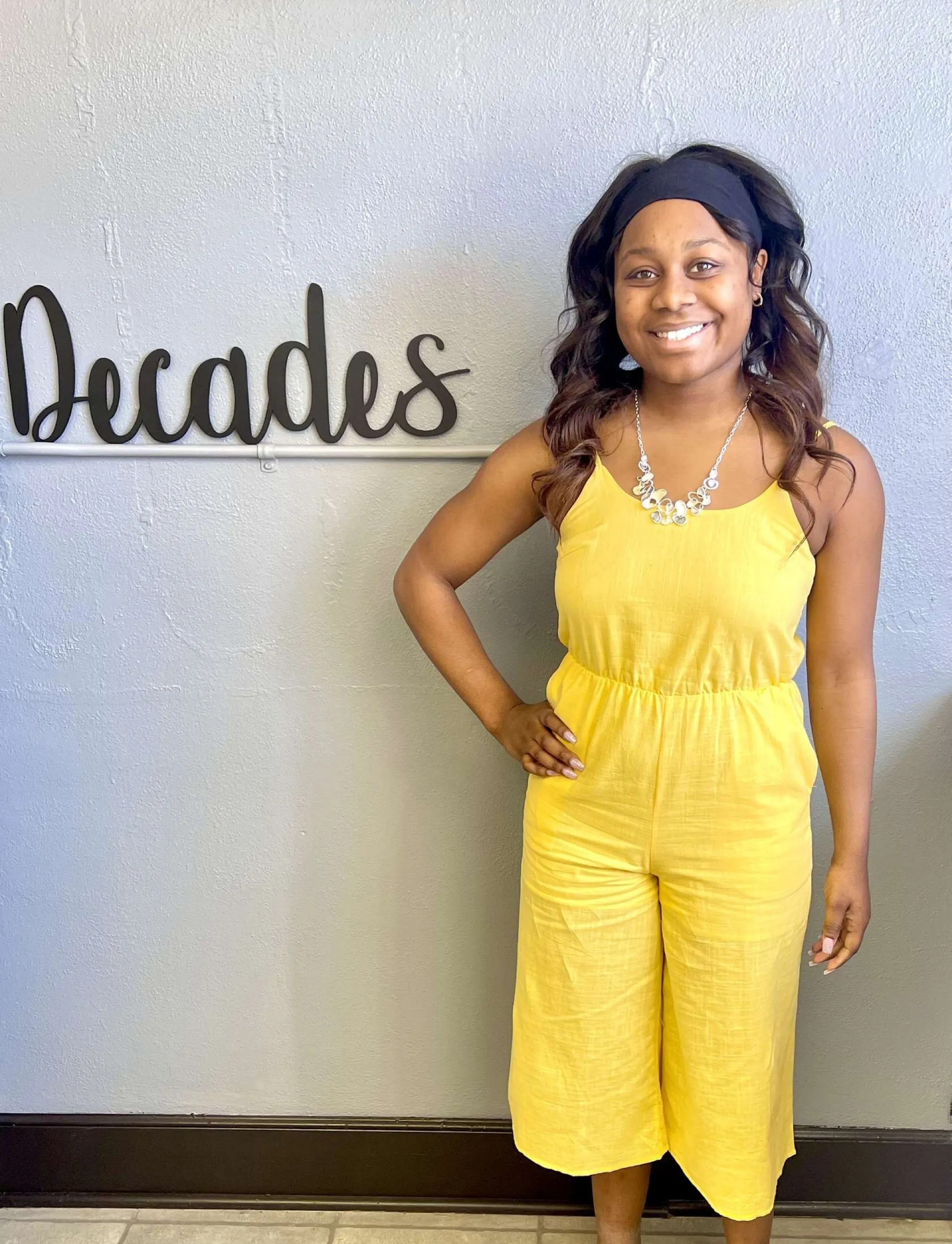 DAVI&DANI- Back Appeal Breezy Capri Jumpsuit