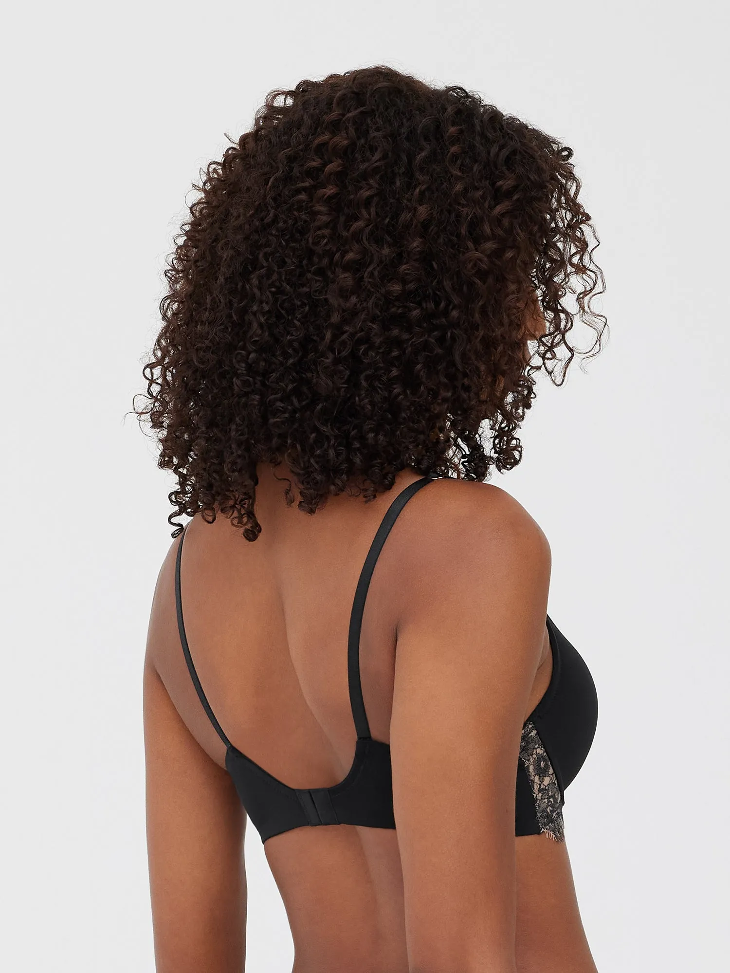 Entice Lace Push-Up T-Shirt Bra
