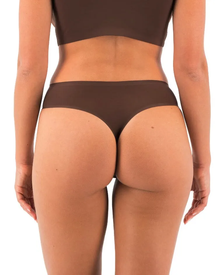 Fantasie - SmoothEase Invisible Stretch Thong - Coffee Roast
