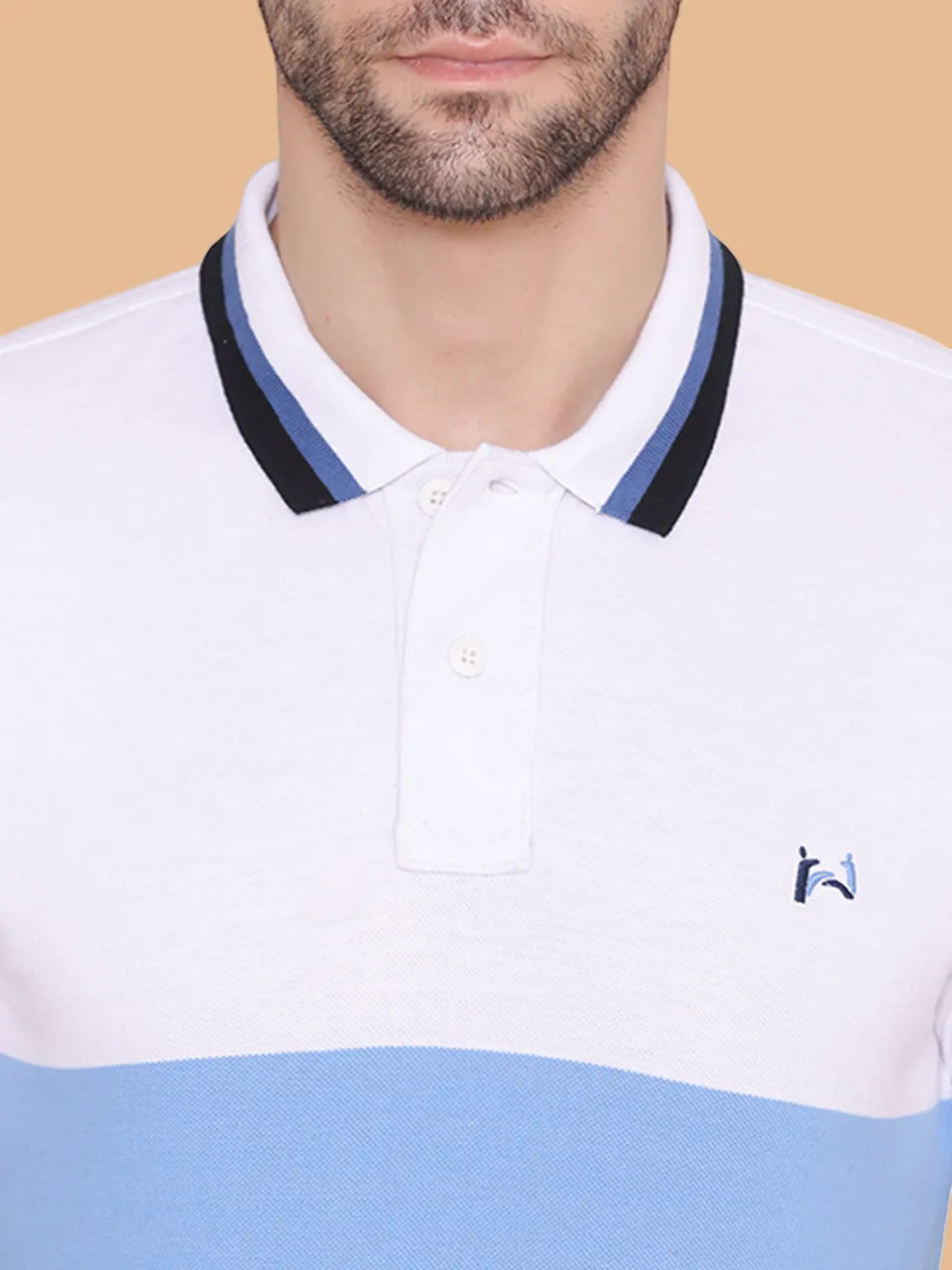Flawless Organic Orient Men Polo T-Shirt | OCEAN