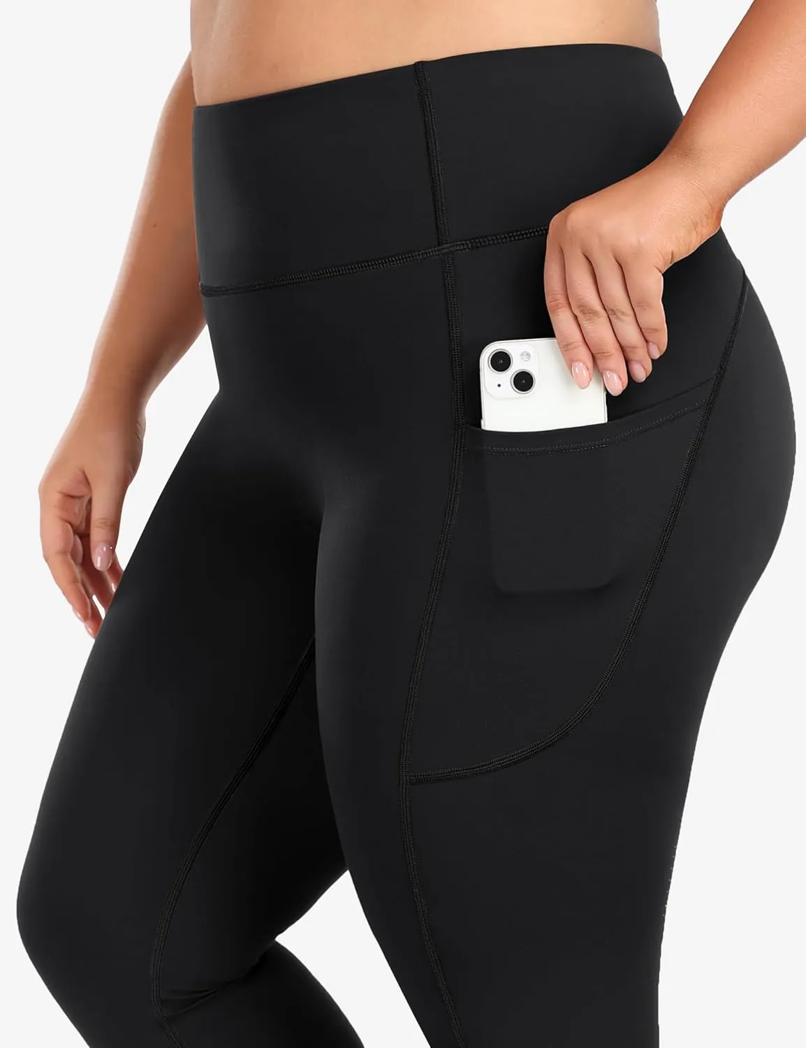 Heathyoga X-6XL Plus Size Leggings for Women with Pockets Tummy Control Plus Size Yoga Pants High Waist Workout Clothes