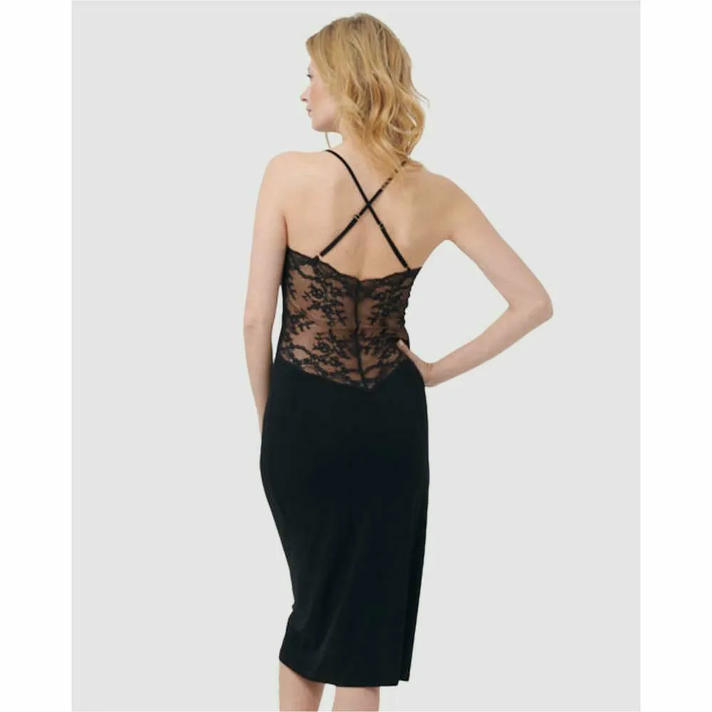 Lace Back Midi Nightdress