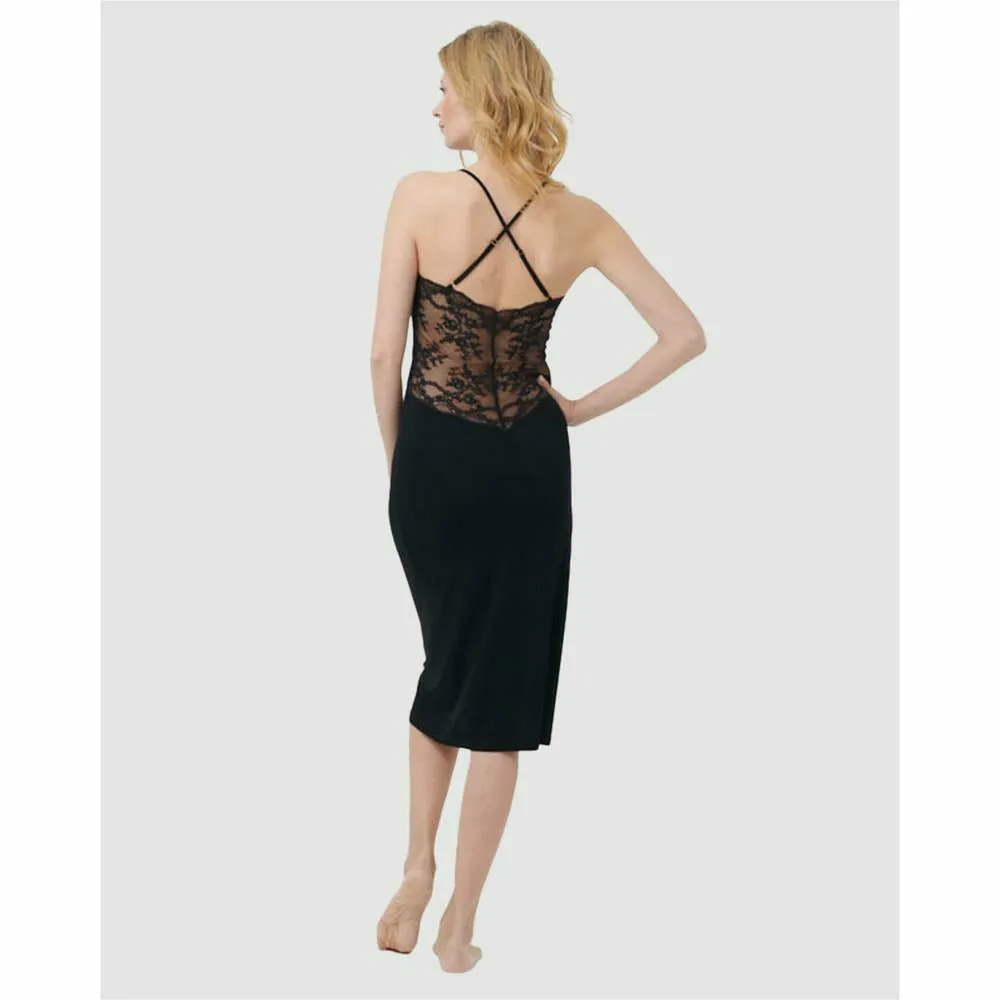 Lace Back Midi Nightdress