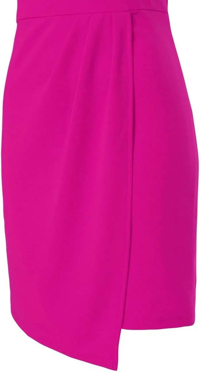 LASCANA Women's Asymmetrical Hem Dress