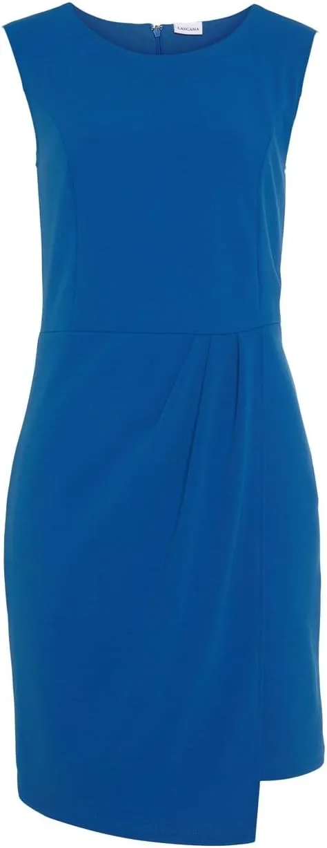 LASCANA Women's Asymmetrical Hem Dress