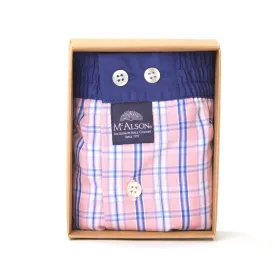M4114 - Checkered pink & blue