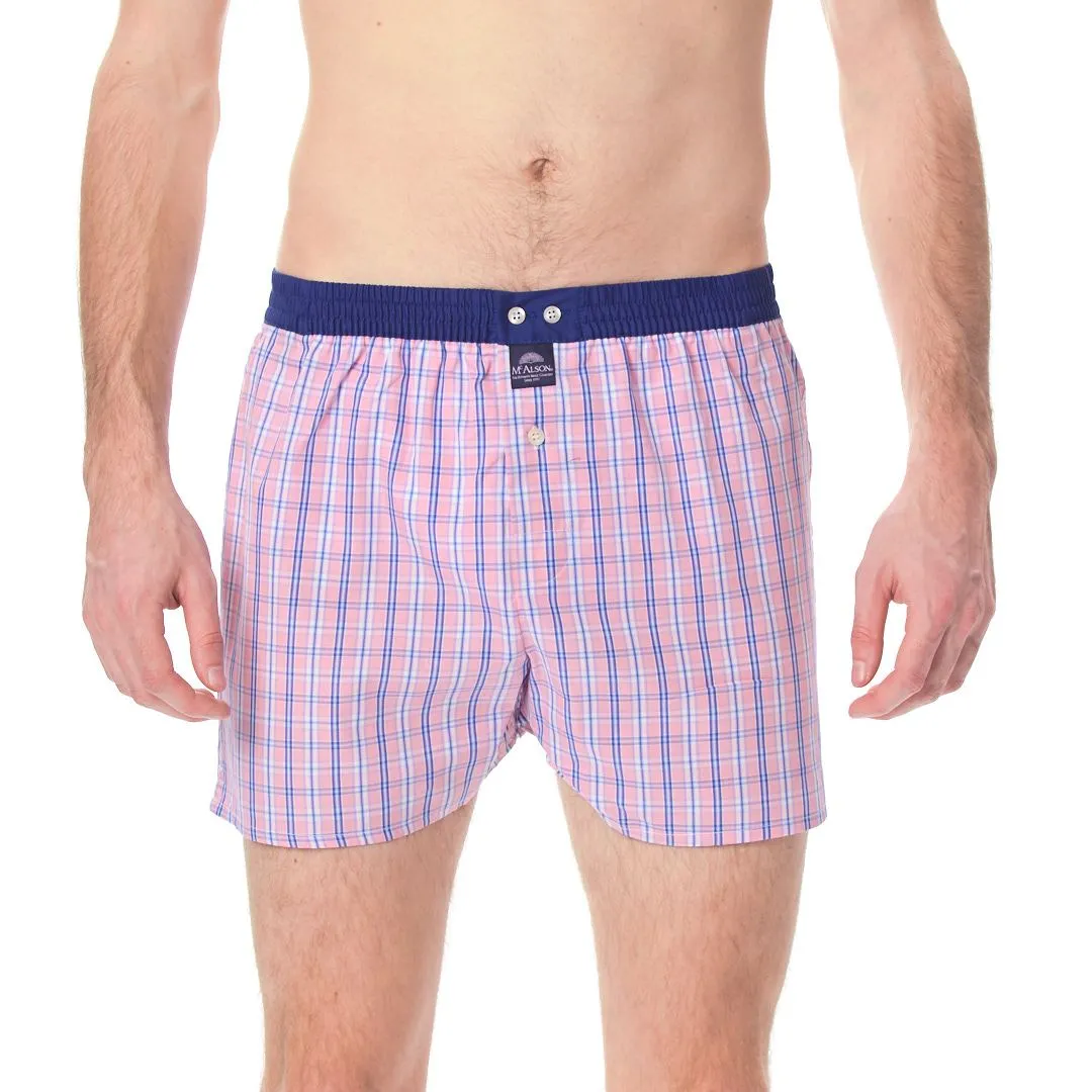 M4114 - Checkered pink & blue