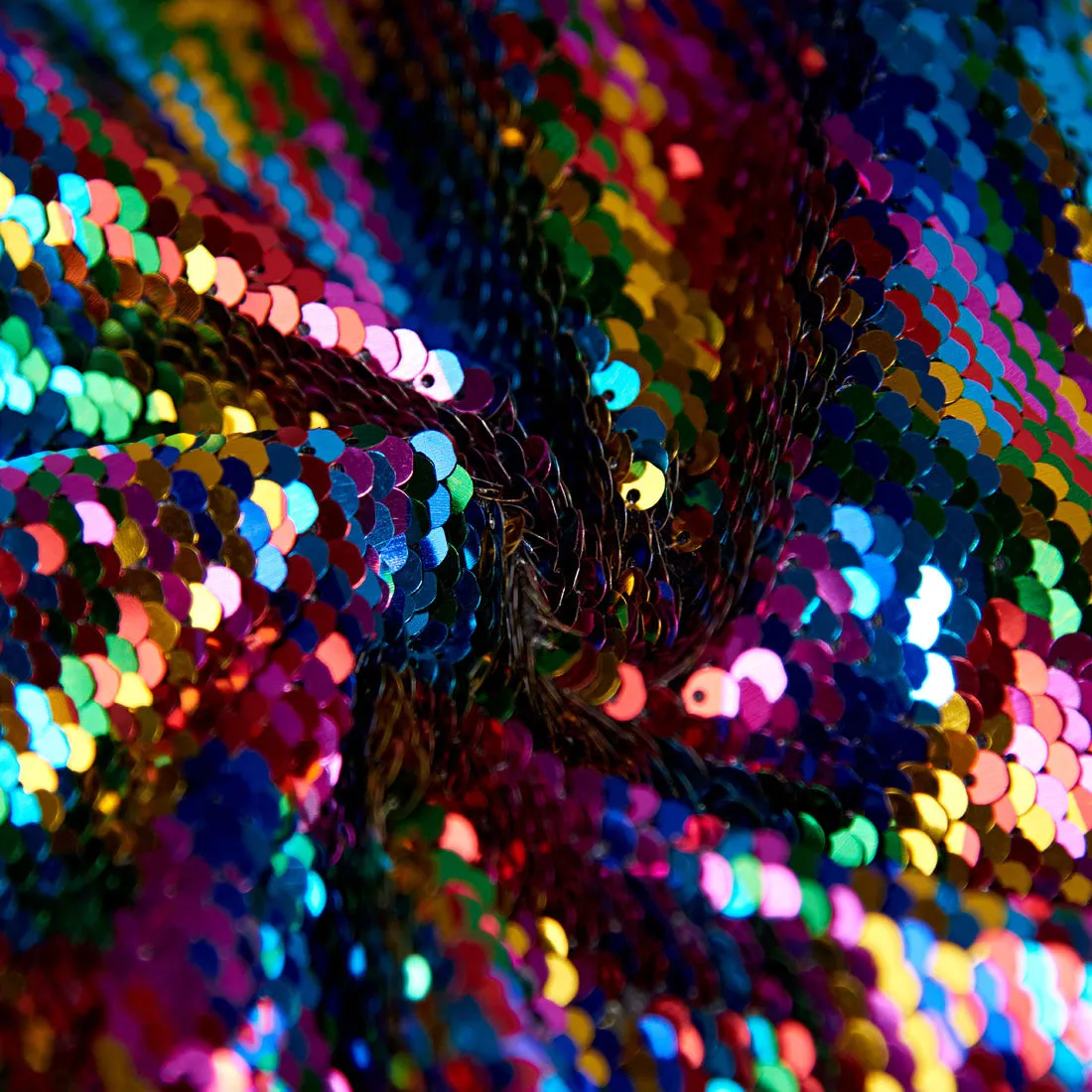 Men's Shawl Lapel Full Sequin Rainbow Tuxedo Jacket