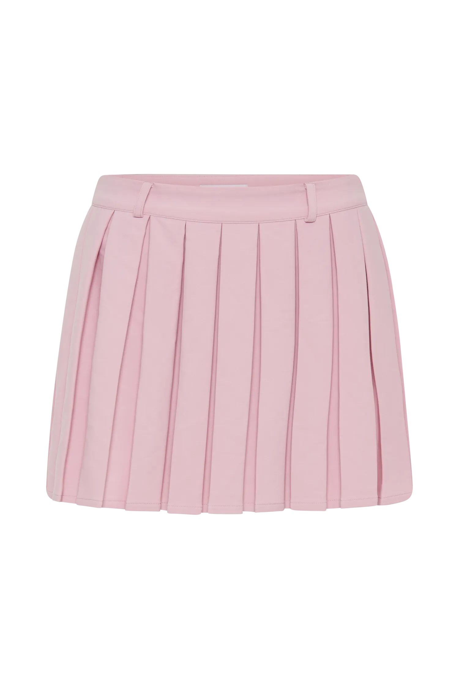 Mura Pleated Mini Skirt - Baby Pink