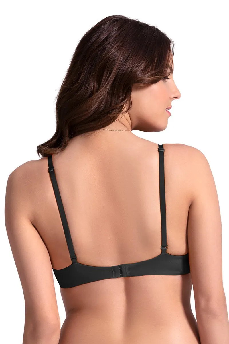 Perfect Lift Padded Wired Demi Bra - Black