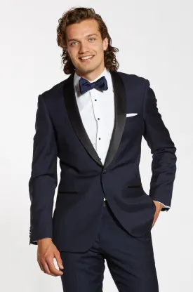 Premium Shawl Lapel Navy Tuxedo Jacket