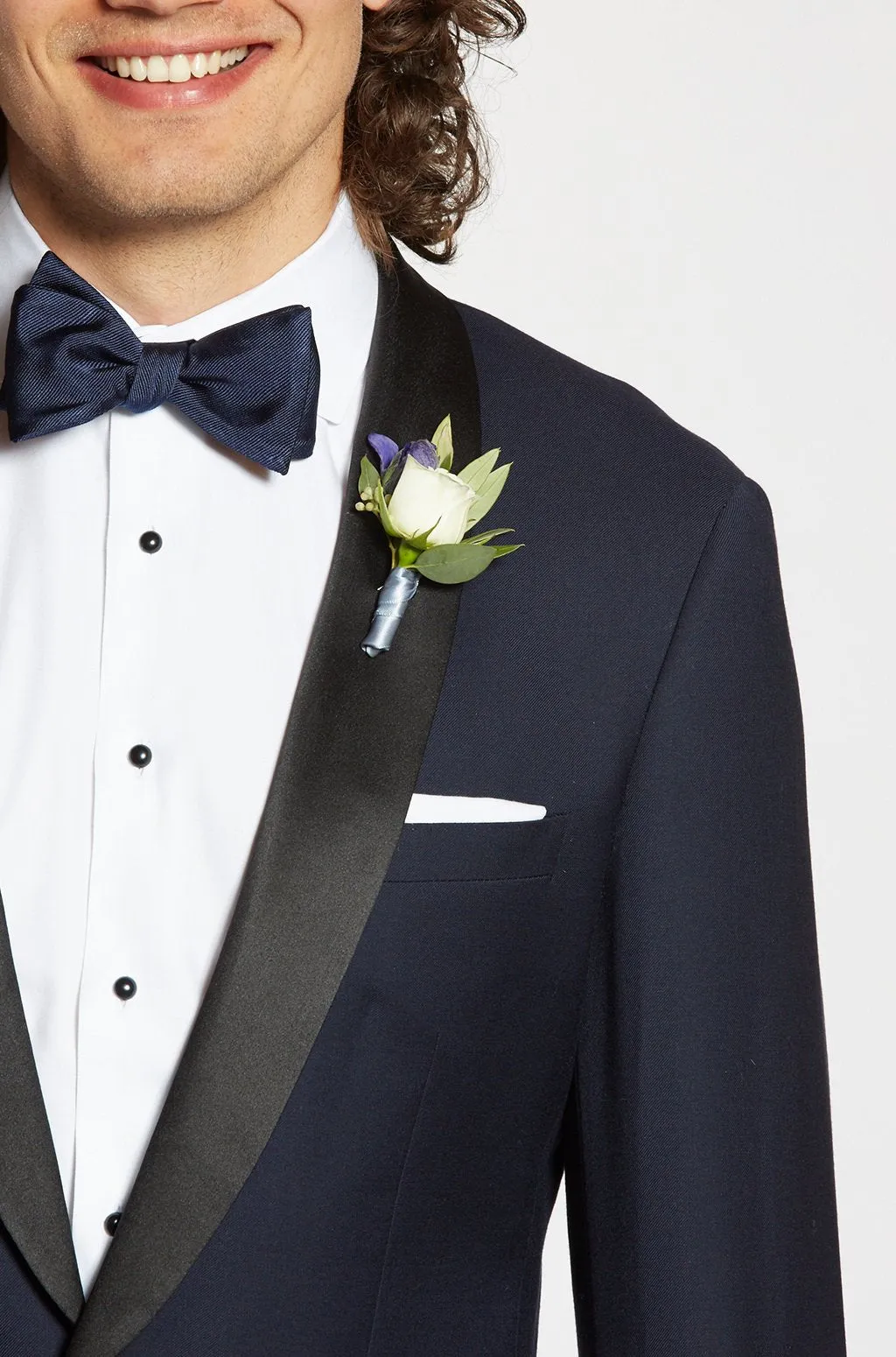 Premium Shawl Lapel Navy Tuxedo Jacket