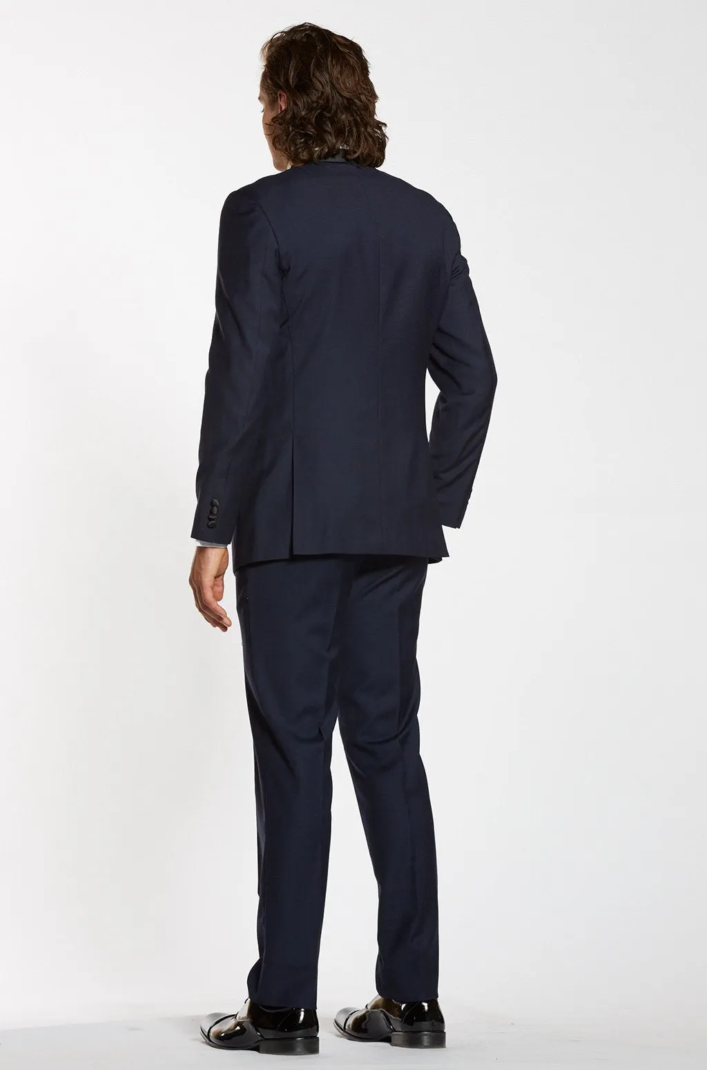 Premium Shawl Lapel Navy Tuxedo Jacket