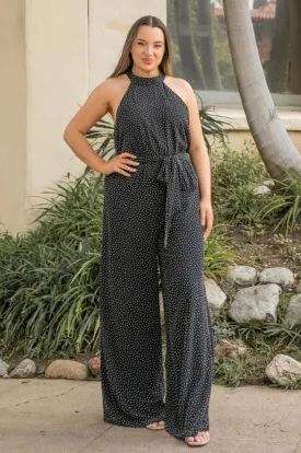 Priscilla High Neck Jumpsuit