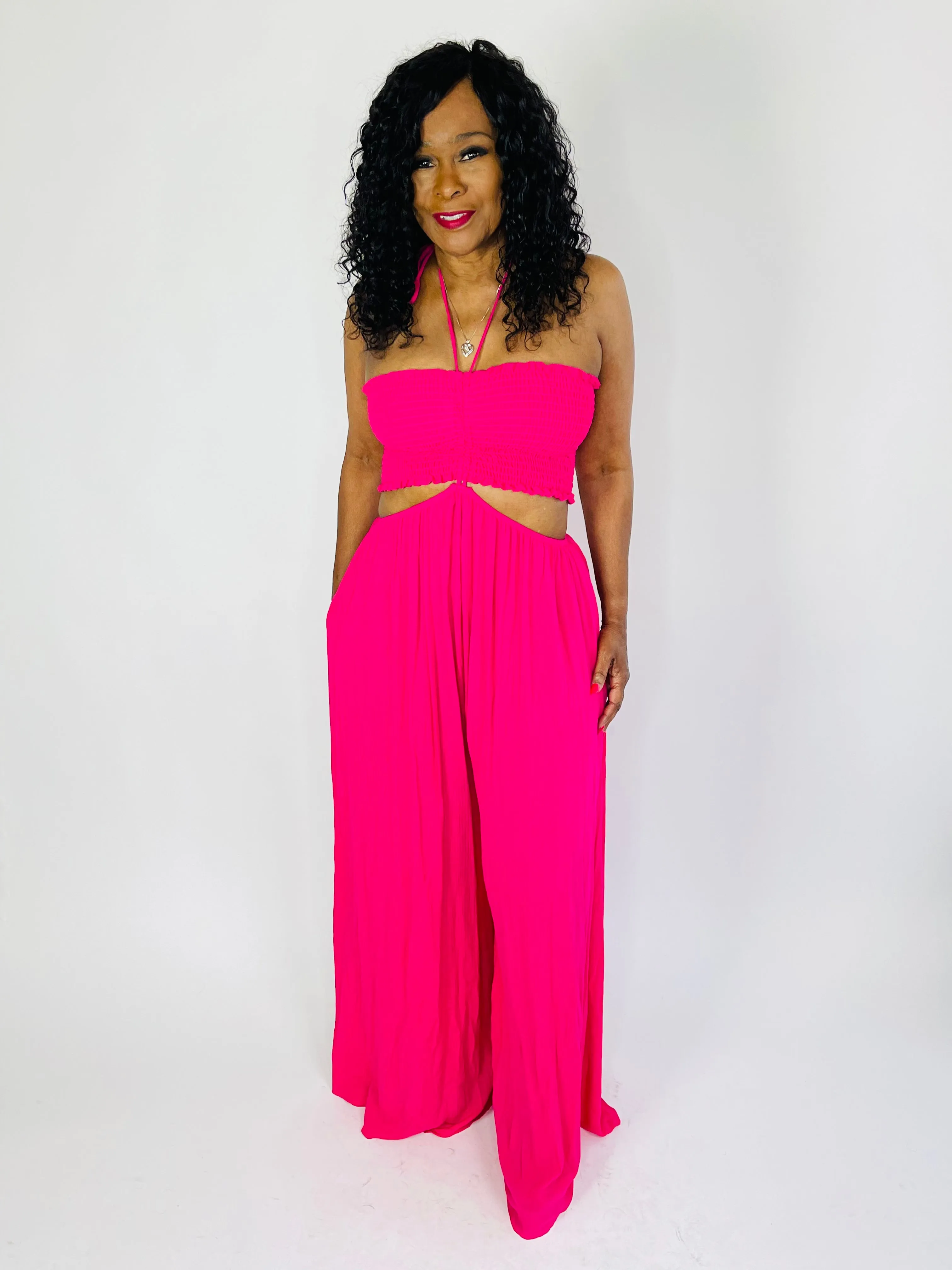 Renee Wide Leg Jumpsuit