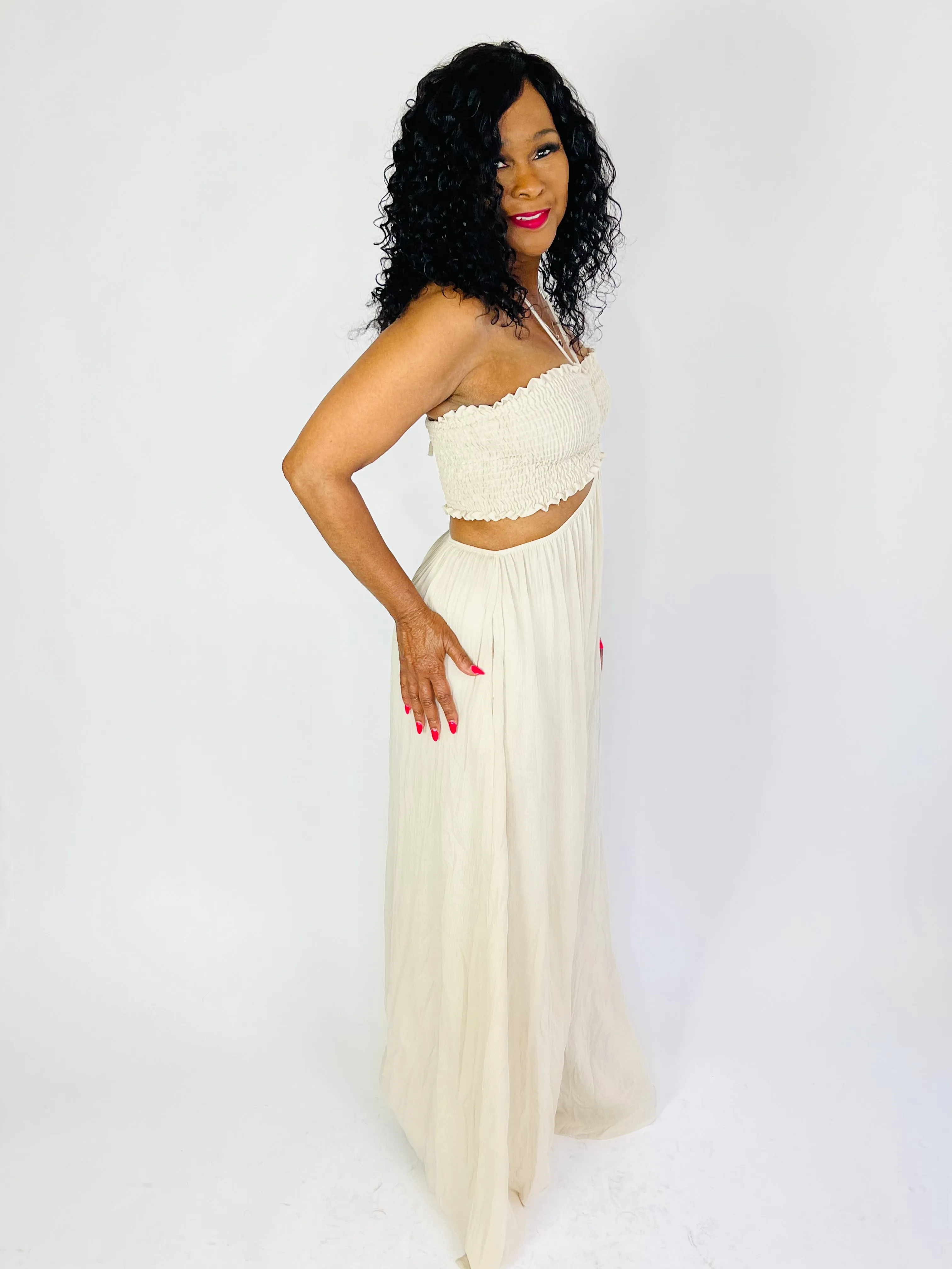 Renee Wide Leg Jumpsuit