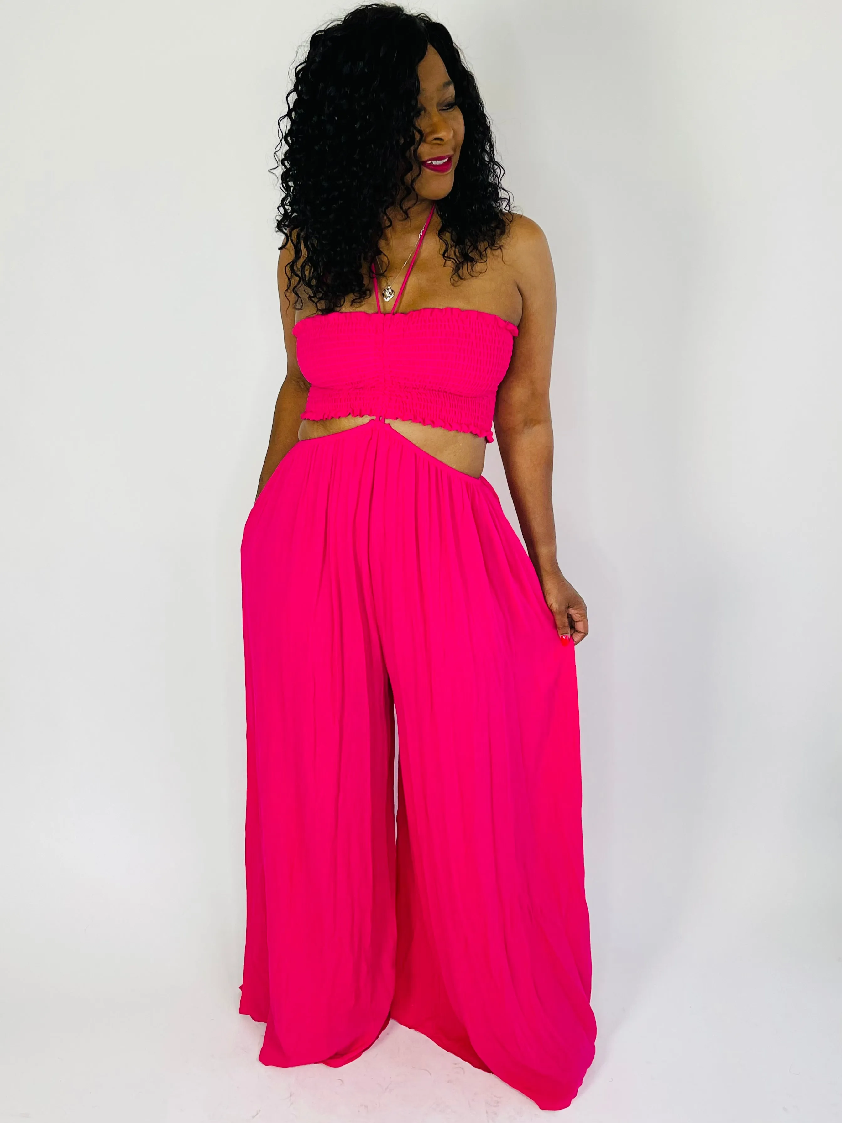 Renee Wide Leg Jumpsuit