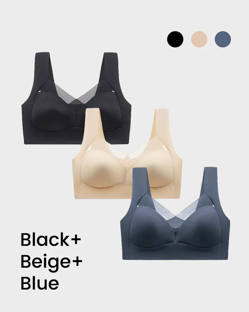 Shecurve® Seamless Wirefree Mesh Comfortable Smoothing Bra (Buy 1 Get 2 Free)