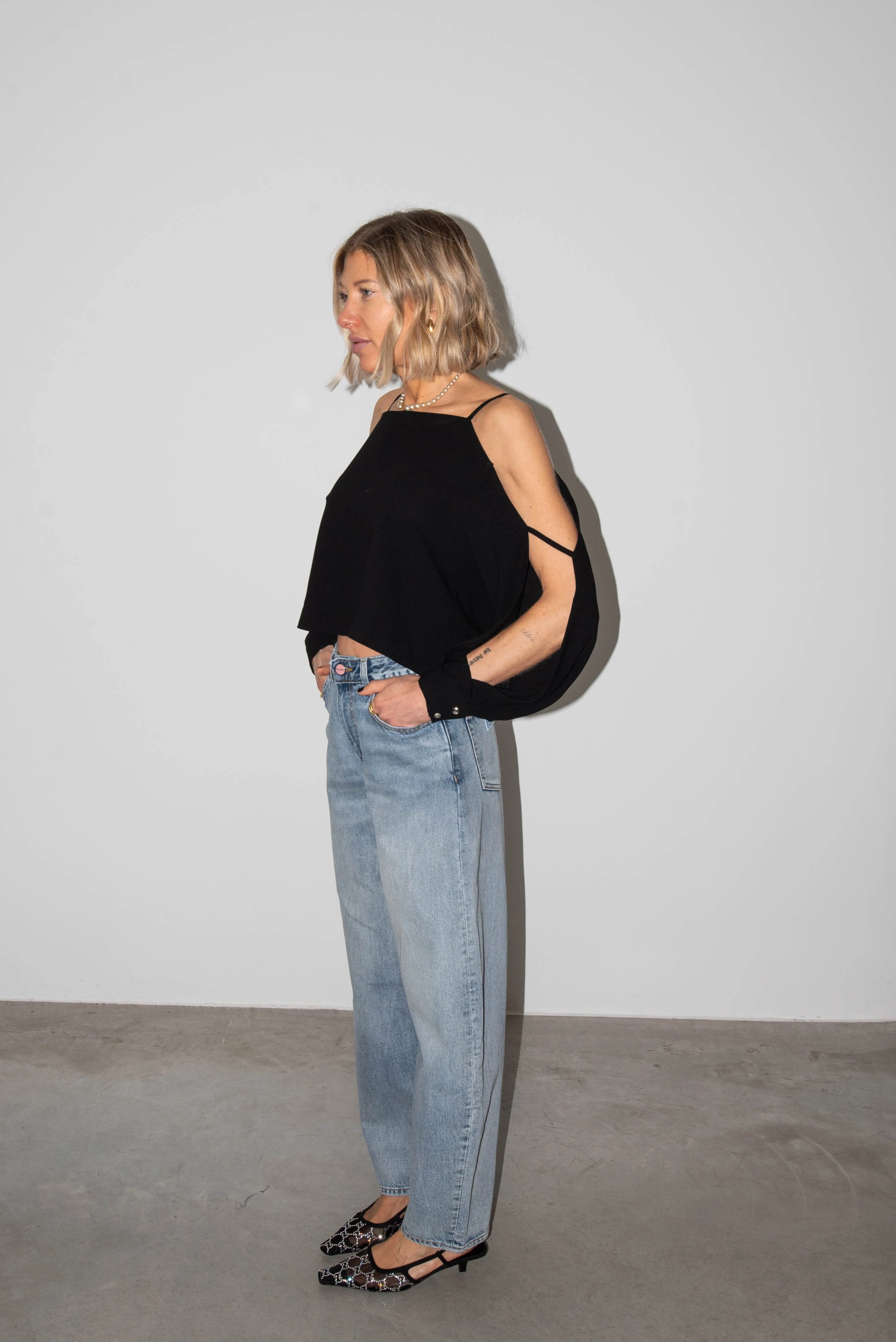 STARY BALLOON JEANS IN VINTAGE BLUE