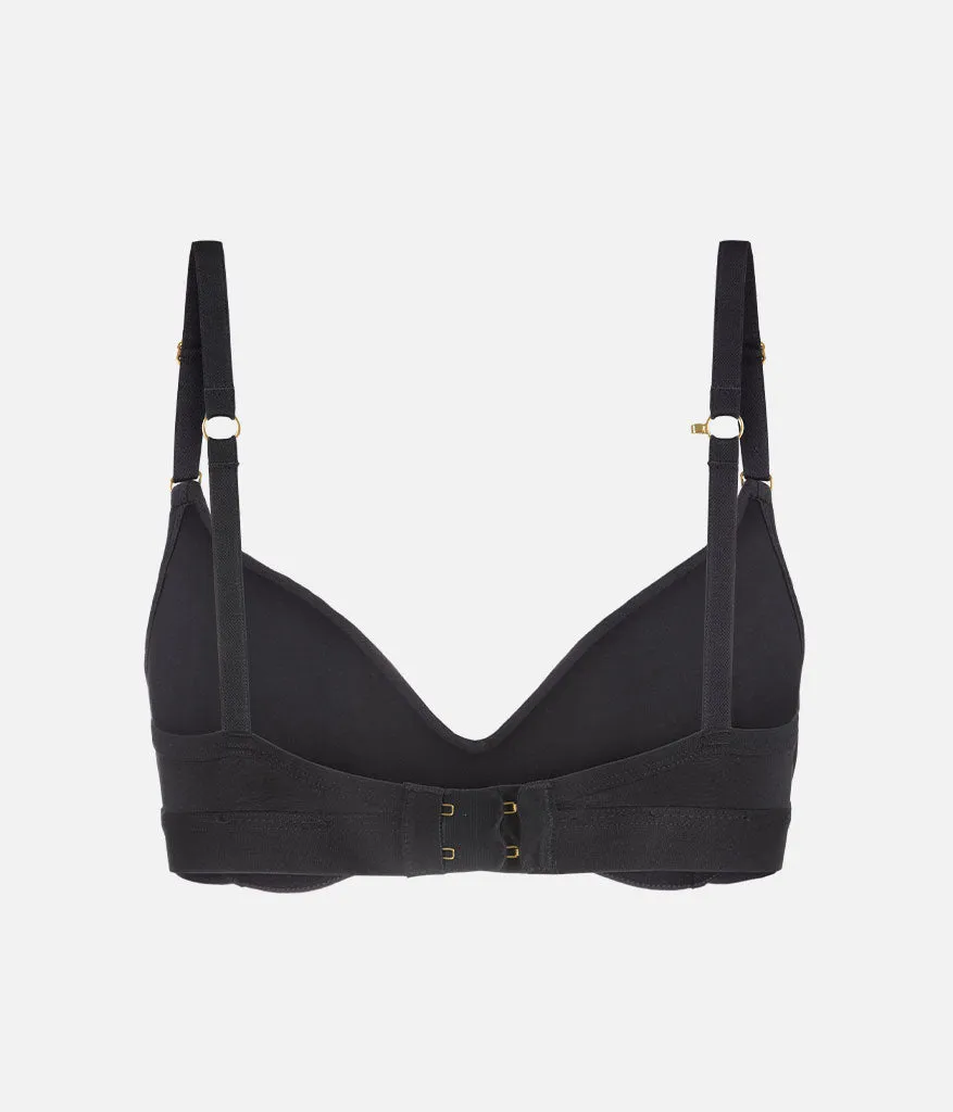 The All-Day No-Wire Push-Up: Jet Black