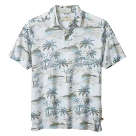 Tommy Bahama IslandZone Oceanic Oasis Polo Shirt - Sterling Blue