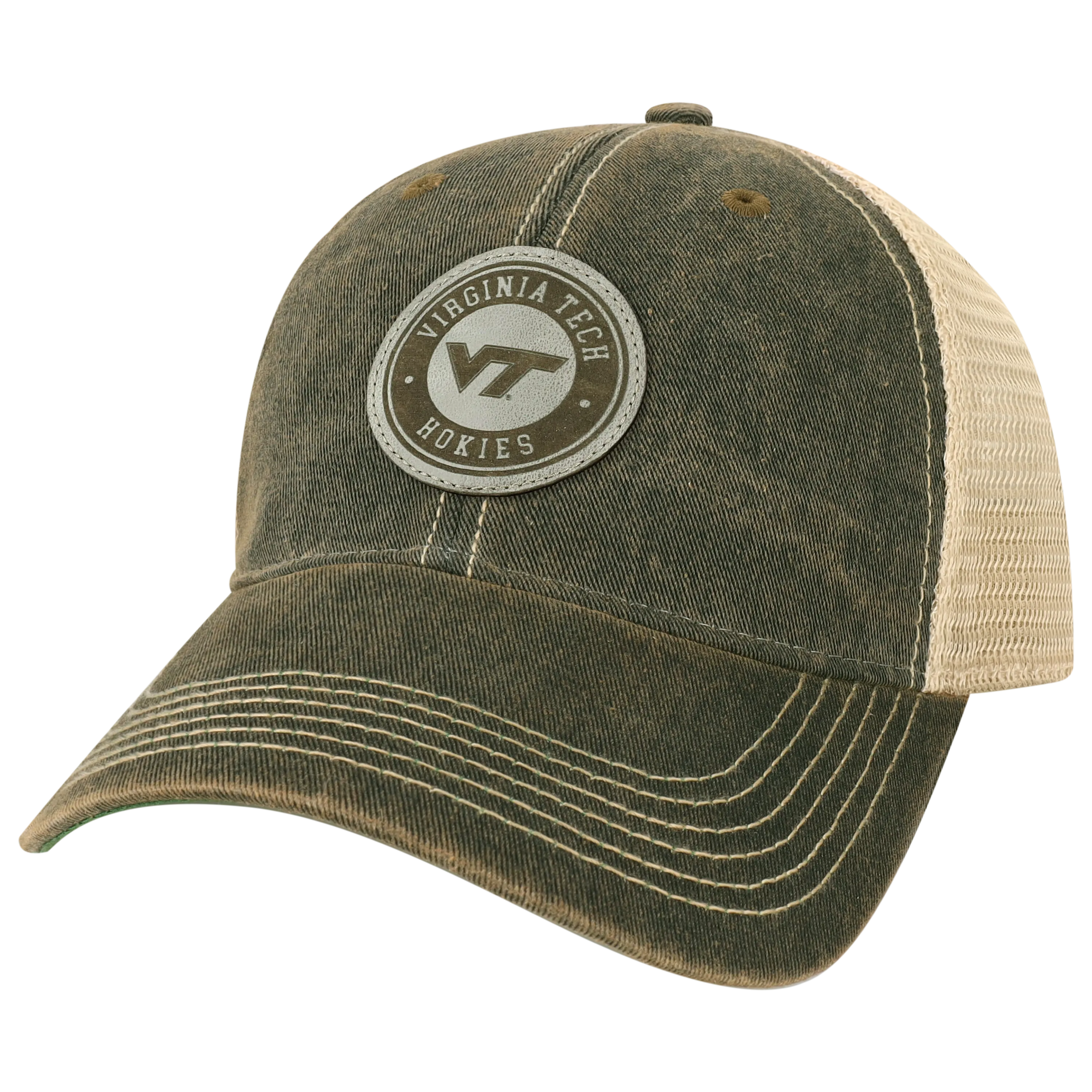 Virginia Tech Black Trucker Old Favorite Trucker