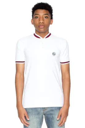 YOUNTVILLLE POLO SHIRT IN WHITE